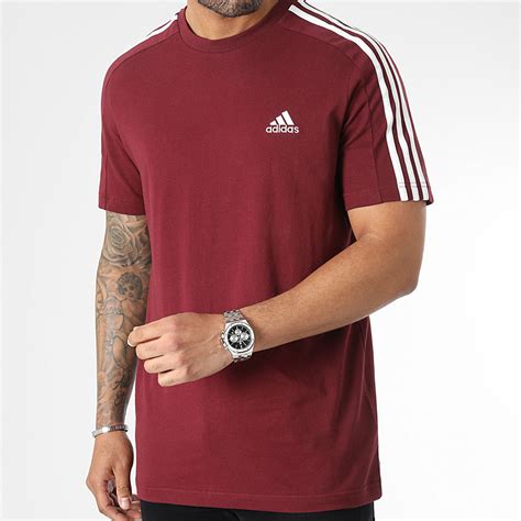 adidas shirt heren bordeaux rood